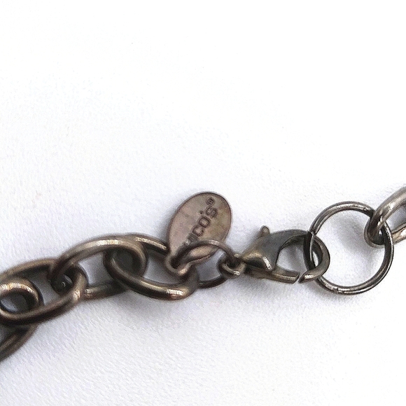 NEW CHICO'S Faux Stone / Pearl Statement Pendant Necklace - Picture 5 of 5